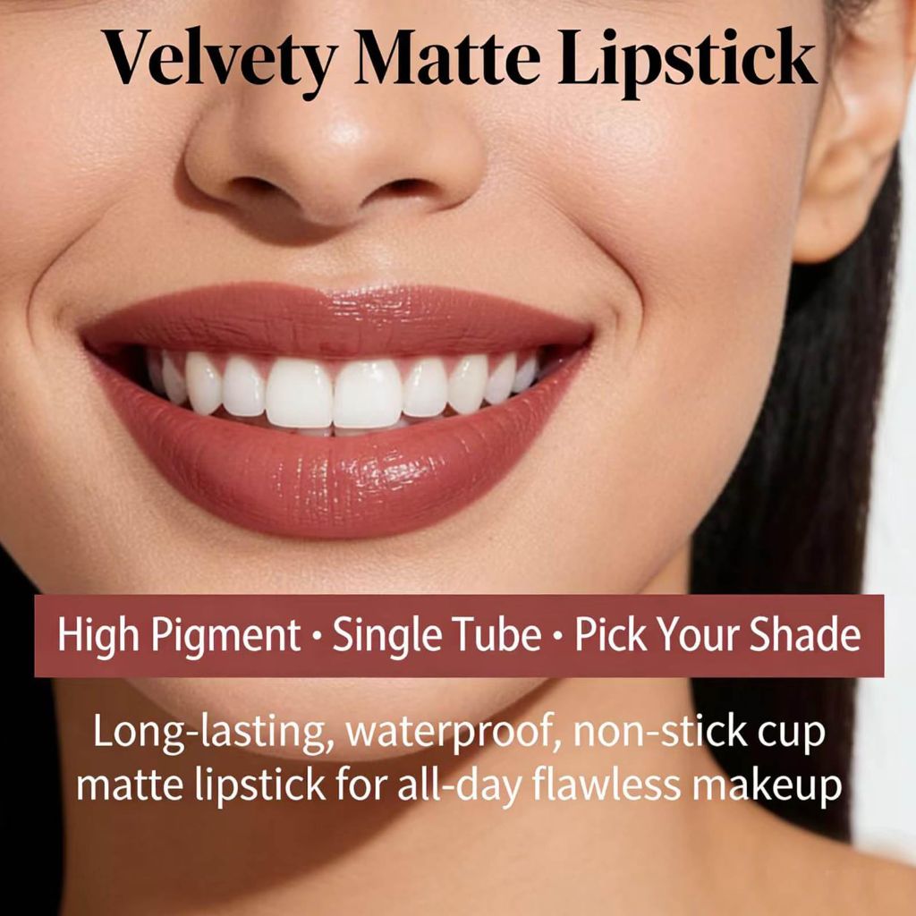 TWLBXMG Matte Lipstick Single - #10 Velvet Matte