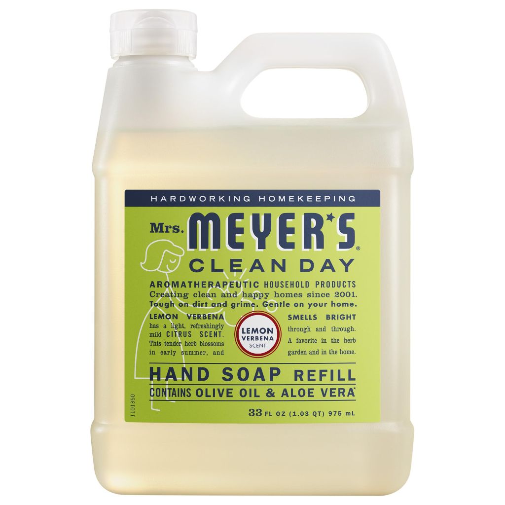 Mrs. Meyer's Clean Day Hand Soap Refill - Lemon Verbena, 33 fl. oz.