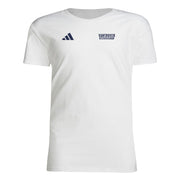 Adidas Unisex-Kids Vancouver Whitecaps FC Short Sleeve Soccer T-Shirt, White/Vancouver Whitecaps, Large