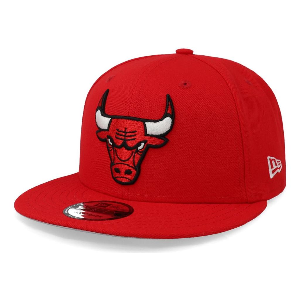 New Era Men 9Fifty NBA Chicago Bulls OTC Red Snapback Hat 70556851 One Size