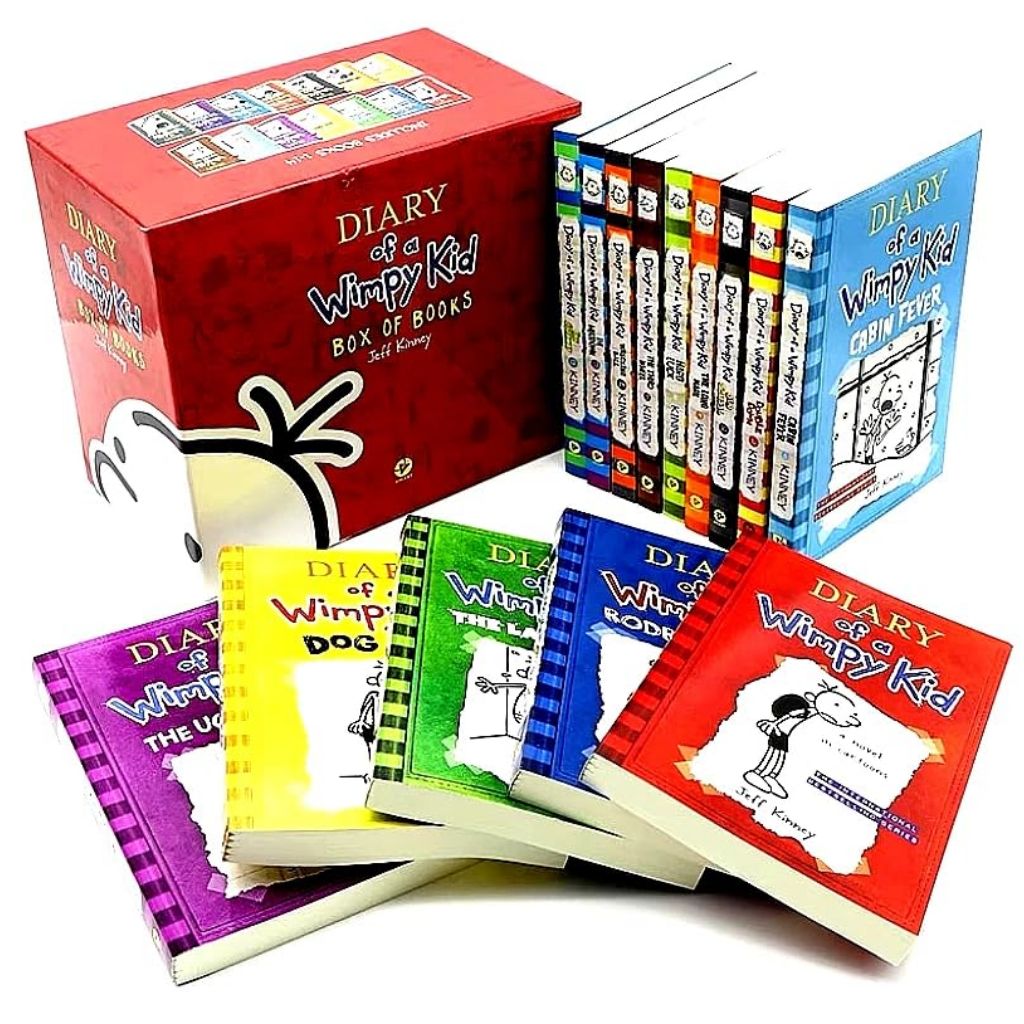 Diary of a Wimpy Kid: The Ultimate Collection Box Set, Books 1–23 by Jeff Kinney