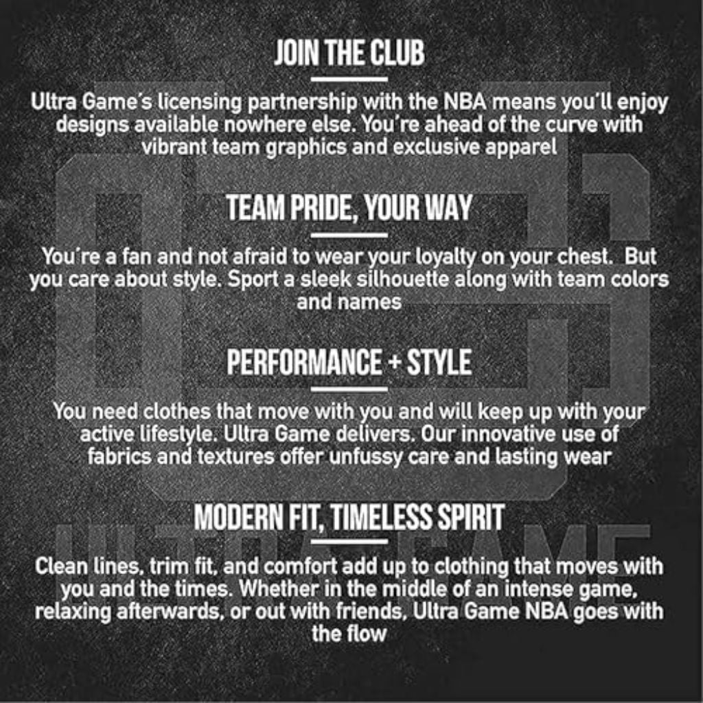 Ultra Game Youth NBA Official Utah Jazz T-Shirt - Size 14/16