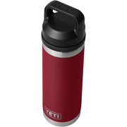 Yeti  Rambler 18 oz. Bottle with Chug Cap, Stainless Steel, Harvest Red