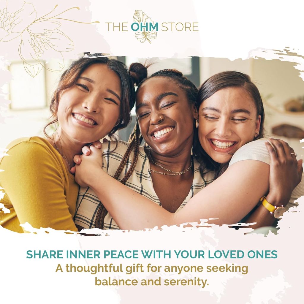 Ohm Store Tibetan Singing Bowl Set, Hand Hammered Lingam Meditation Sound Bowl