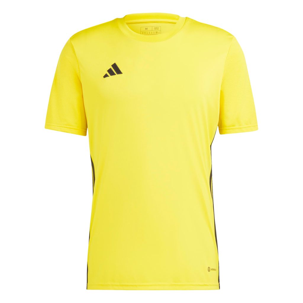adidas Men's Tabela 23 Jersey - Team Yellow/Black, X-Large Tall + 2"