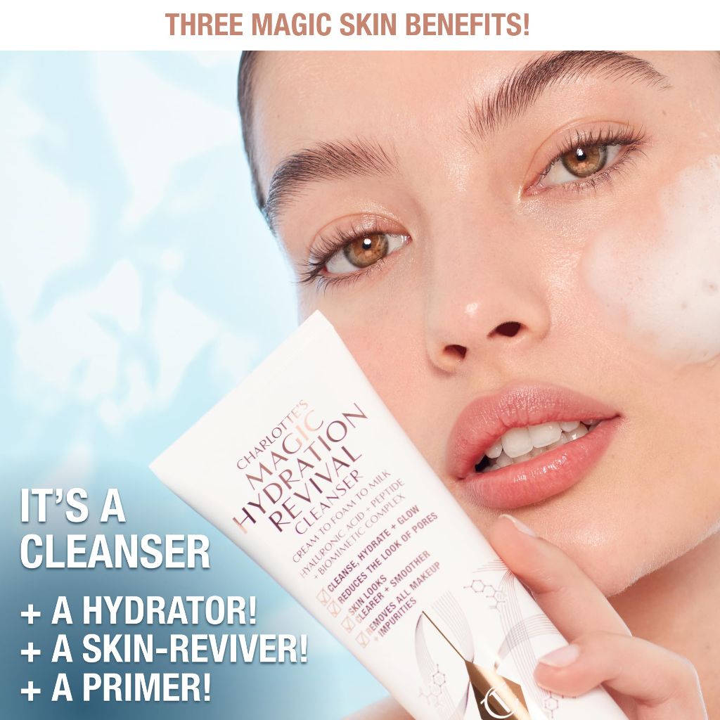 Charlotte Tilbury Magic Hydration Revival Facial Cleanser - 120mL