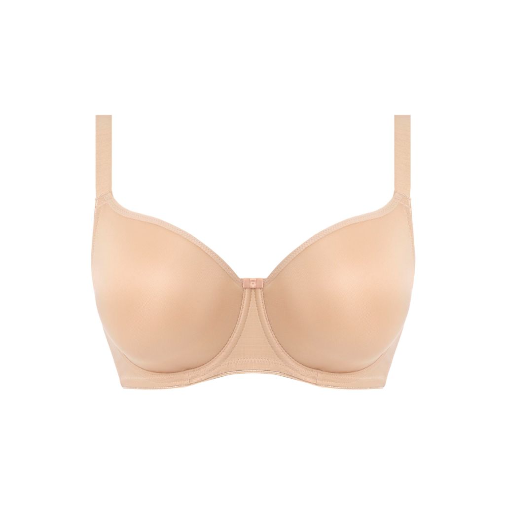 Fantasie Smoothing Molded Underwire Balcony Bra, Nude - Size 34F