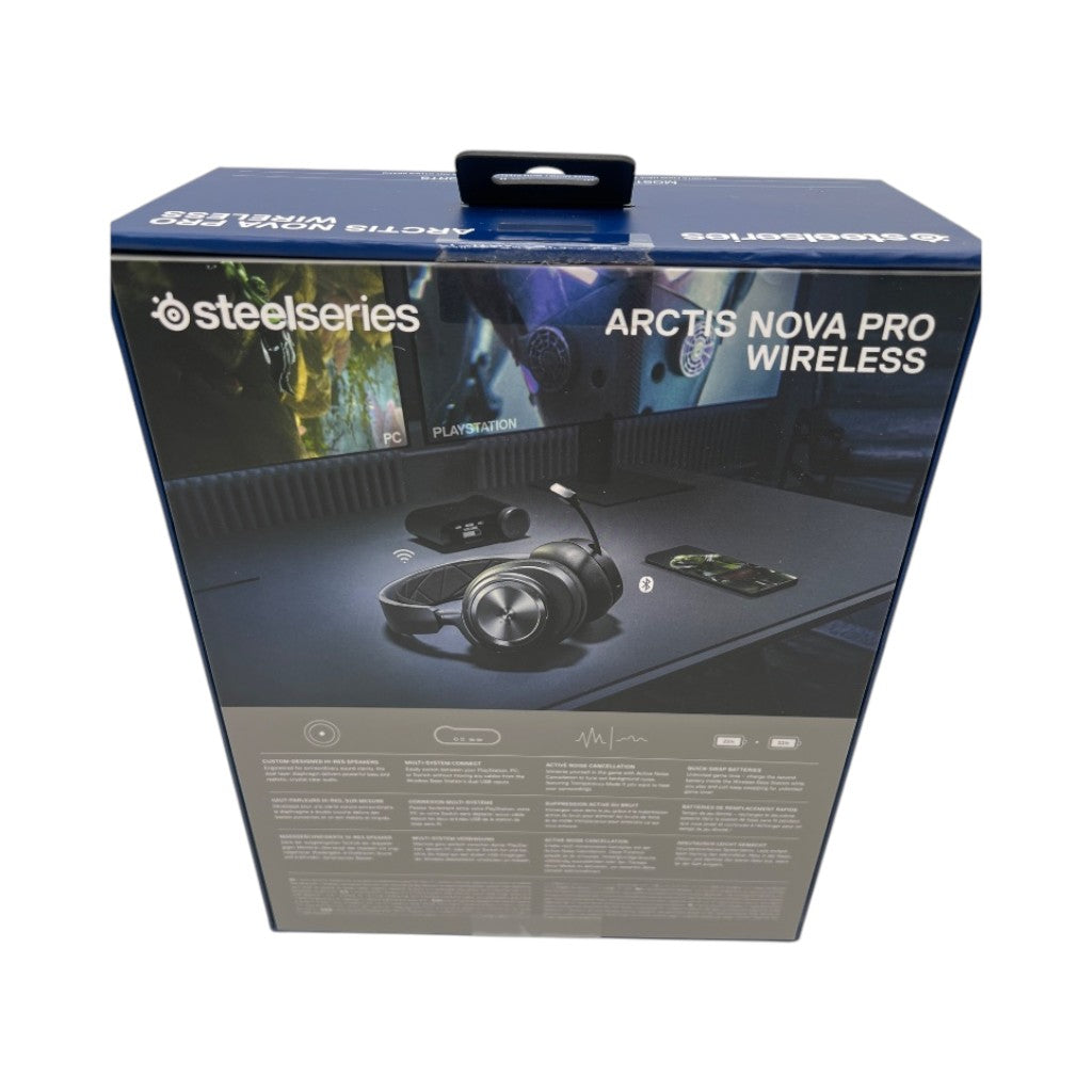 SteelSeries Arctis Nova Pro PlayStation Wired High-Fidelity Gaming Audio with Multi-System Connect - Black