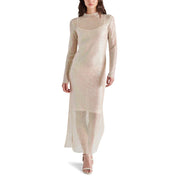 Steve Madden Apparel Blakely Dress, Natural, Large