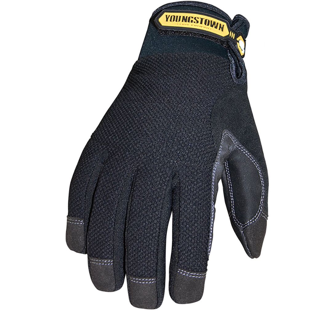 Youngstown Glove Waterproof Glove For Men - Synthetic, Windproof - Black - Small