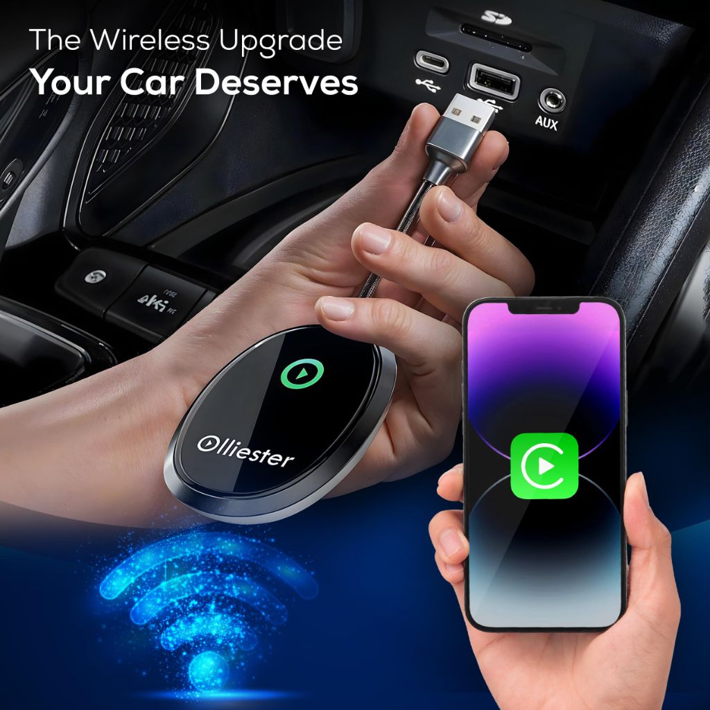 Olliester - Wireless CarPlay Adapter for Apple CarPlay