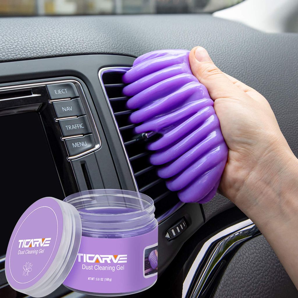 TICARVE Cleaning Gel for Car Detailing, Purple