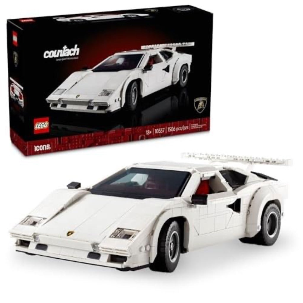 LEGO Icons Lamborghini Countach 5000 Quattrovalvole (10337), 18+, 1506 pcs