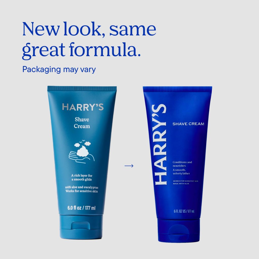 Harry's Shaving Cream for Men with Aloe and Eucalyptus - (2 Pack) 6 oz
