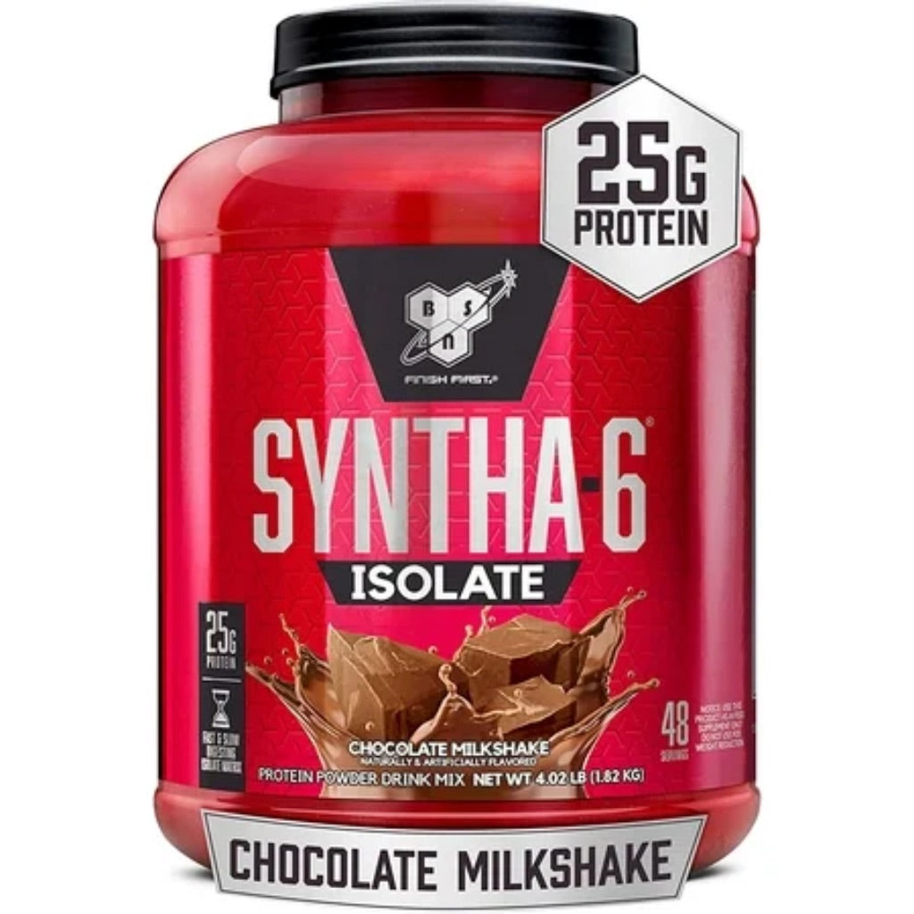 BSN  Syntha-6 Isolate  Chocolate Milkshake  4.02 lb  48 Servings