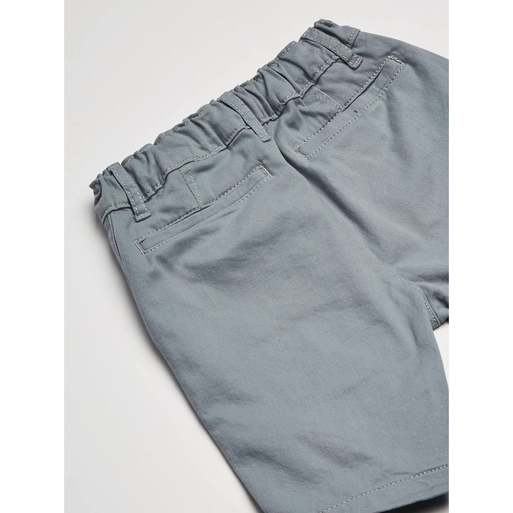 The Children's Place Boys Stretch Chino Casual Shorts, Fin Gray, 8 US
