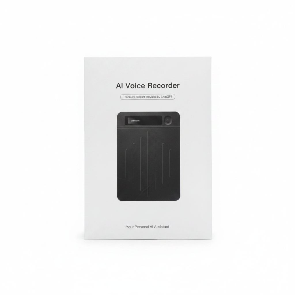 AI Voice Recorder - Silver
