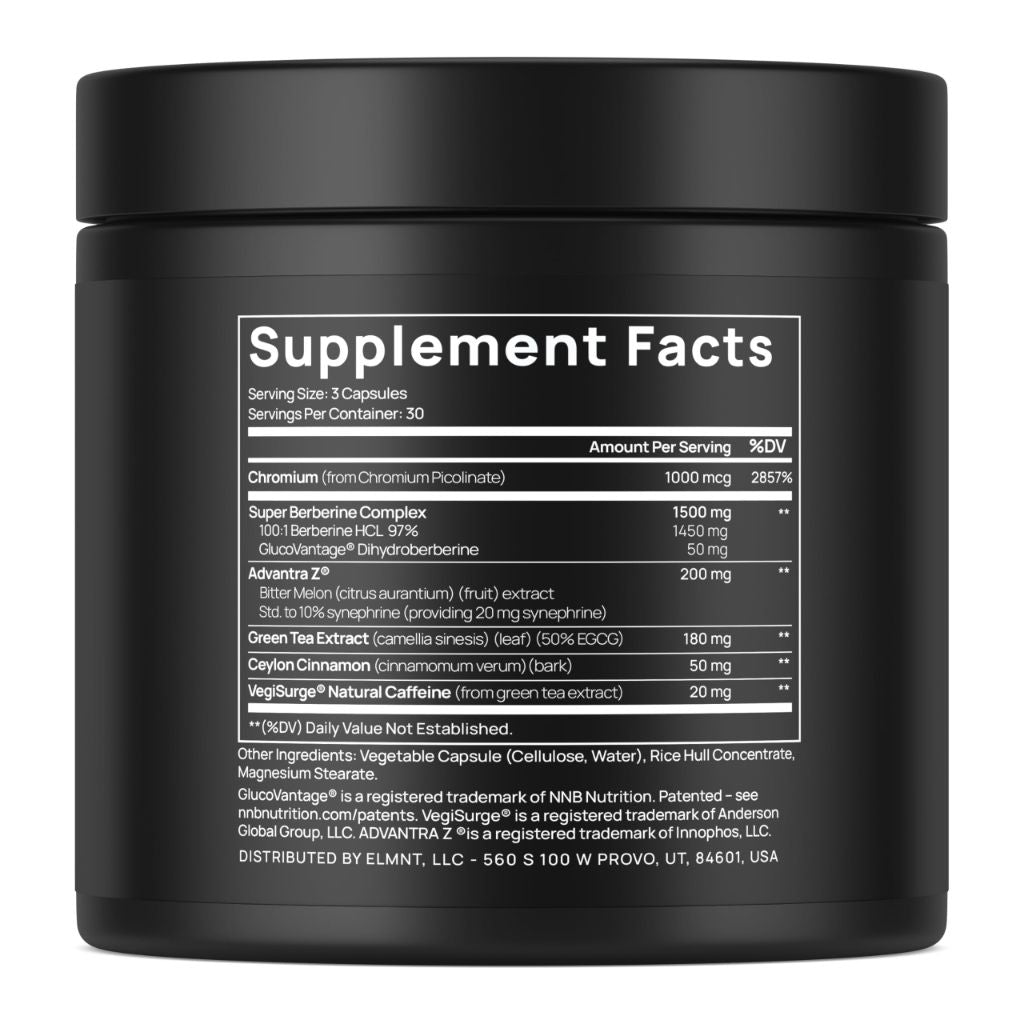 Super GLP-1 Berberine Weight Loss Supplement - Ultra High Potency 100:1