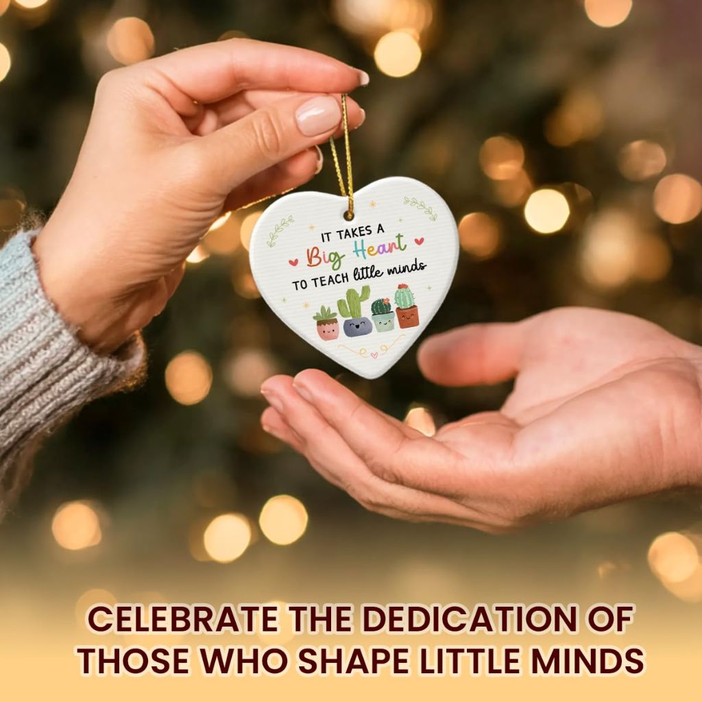 Pre-K Teacher Ceramic Ornament 2026