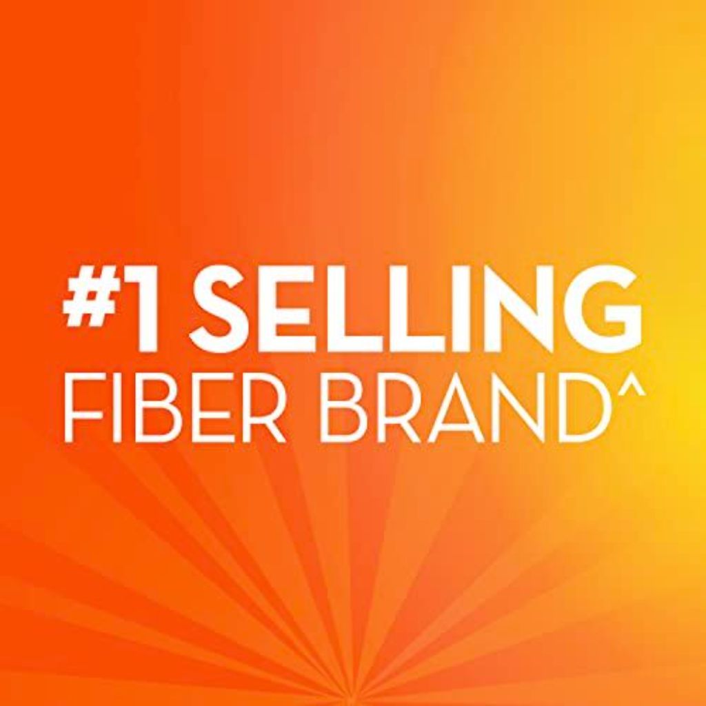 Metamucil Fiber Supplement Gummies, Sugar Free Orange Flavor, 5g Prebiotic Plant Based Fiber Blend, 120 Count