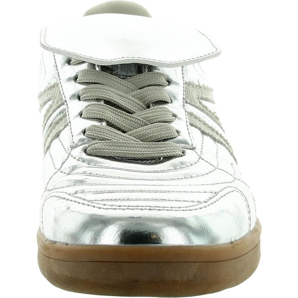 Steve Madden Women's Madrid Sneaker, Silver - size 8.5