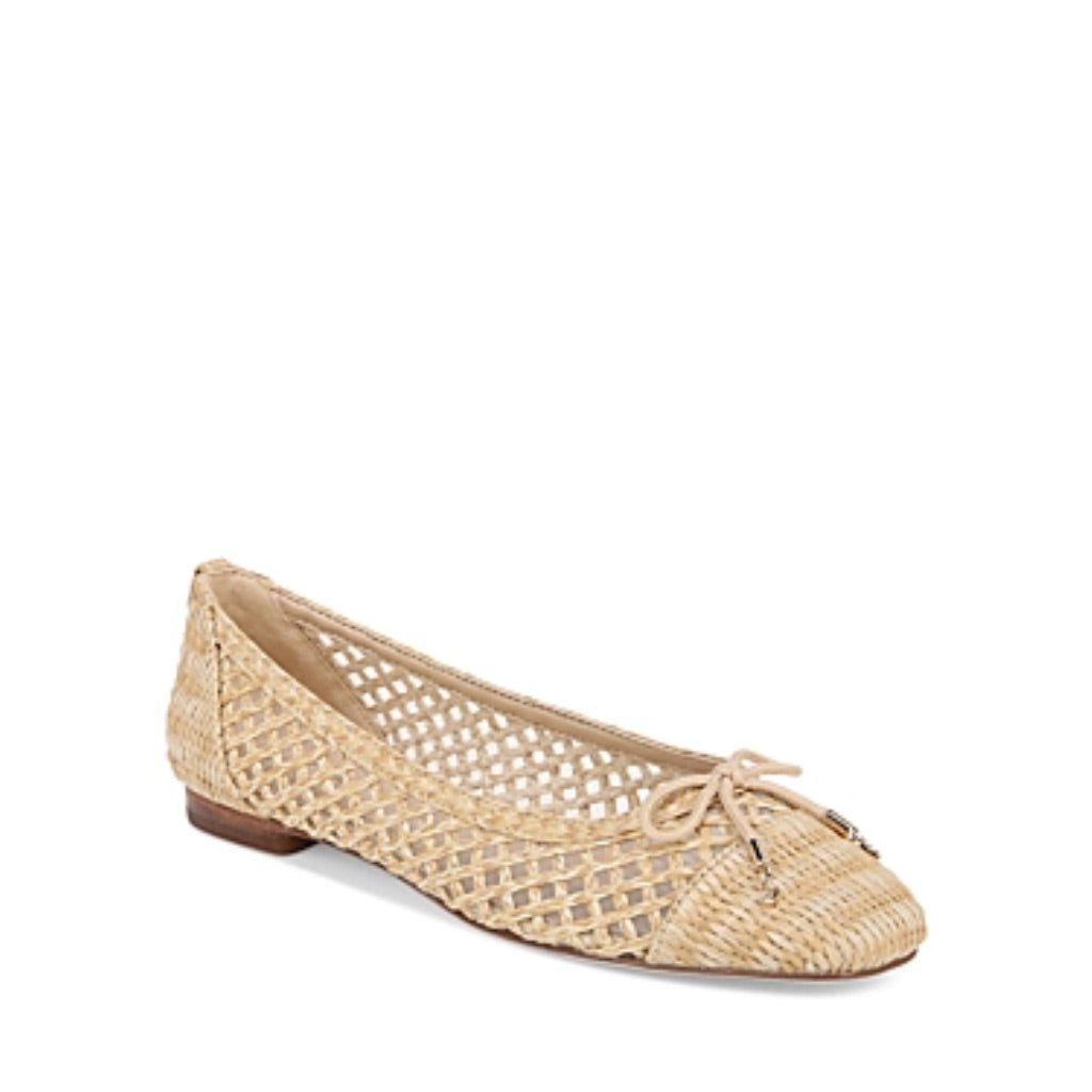Sam Edelman Women's May Woven Square Toe Ballet Flats 10