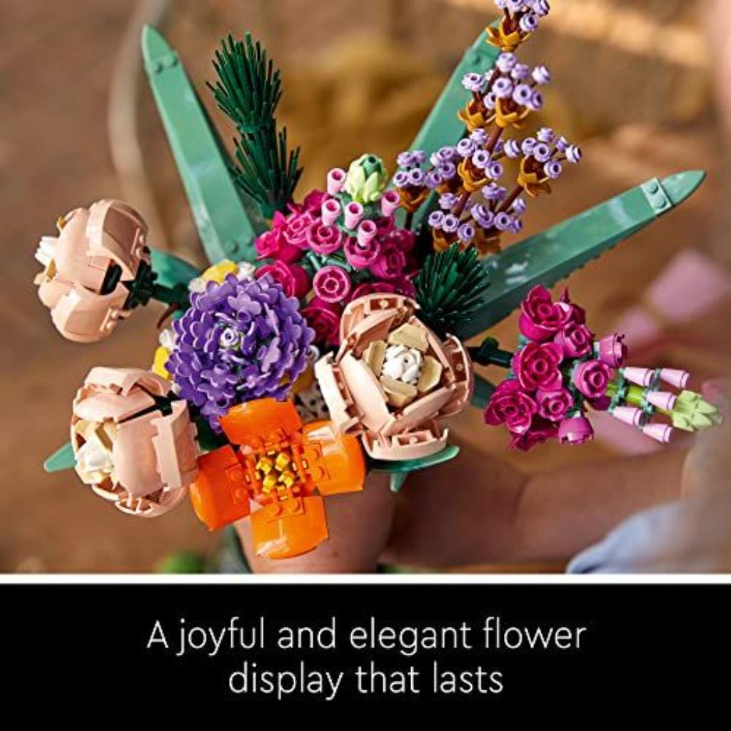 LEGO Botanical Collection Flower Bouquet Building Set 10280 (756 Pieces)