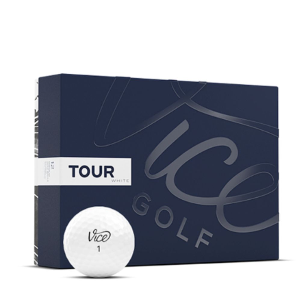 Vice Golf Tour Golf Ball White 1 Dozen