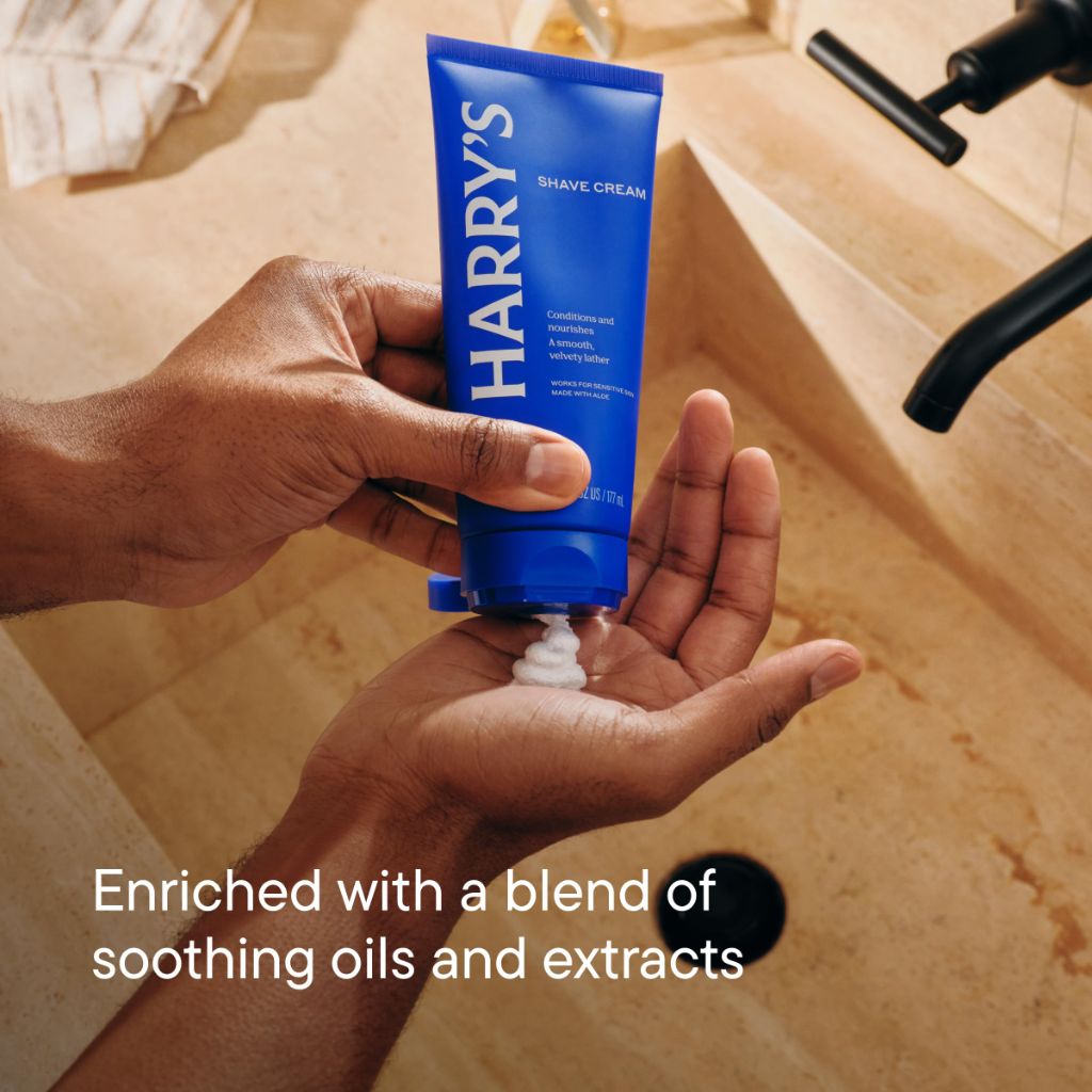 Harry's Shaving Cream for Men with Aloe and Eucalyptus - (2 Pack) 6 oz