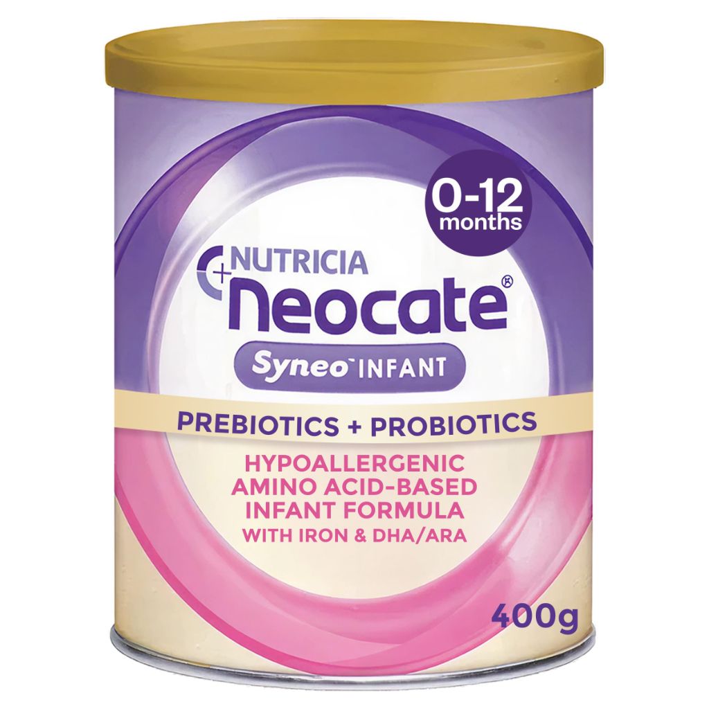 Neocate Syneo Infant - Allergy Relief Hypoallergenic Baby Formula with Amino Acids - 0-12 months - 14.1 oz