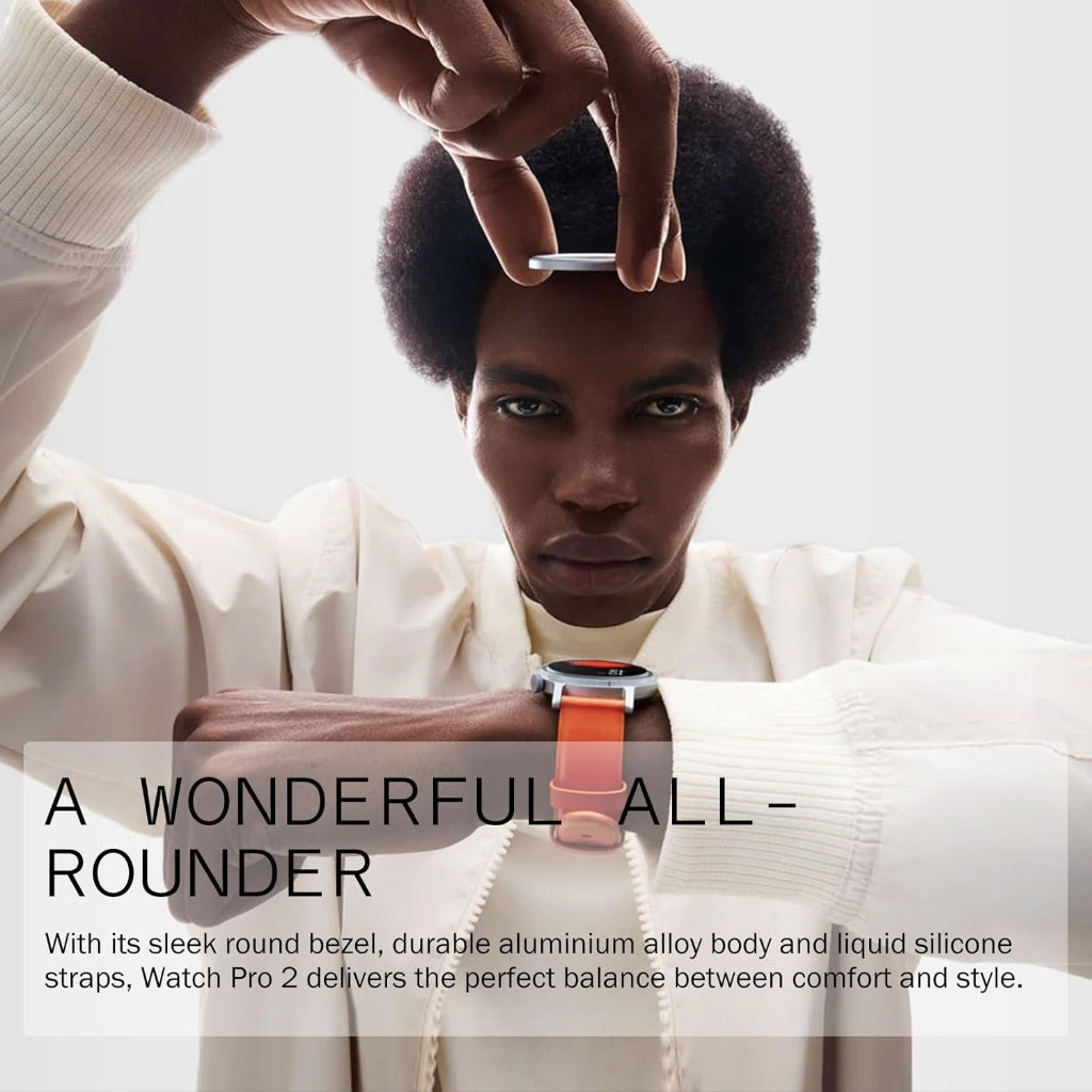 CMF Watch Pro 2 Smartwatch Fitness Tracker with GPS, Heart Rate, SpO ₂ for Android iOS - Dark Gray