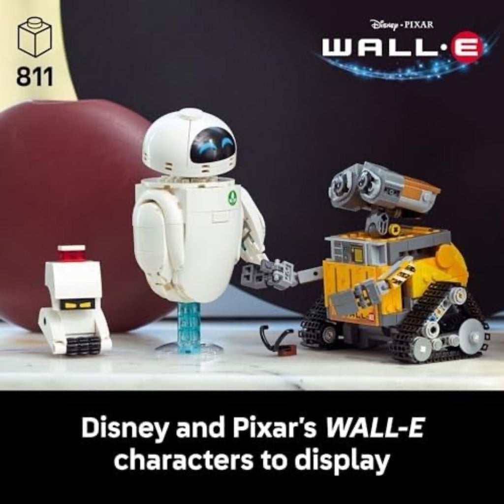 LEGO Disney Pixar: WALL-E and EVE - 811 Pieces (43279)