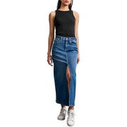 DKNY Women's Jeans Skirt, Dekalb Wash, 30
