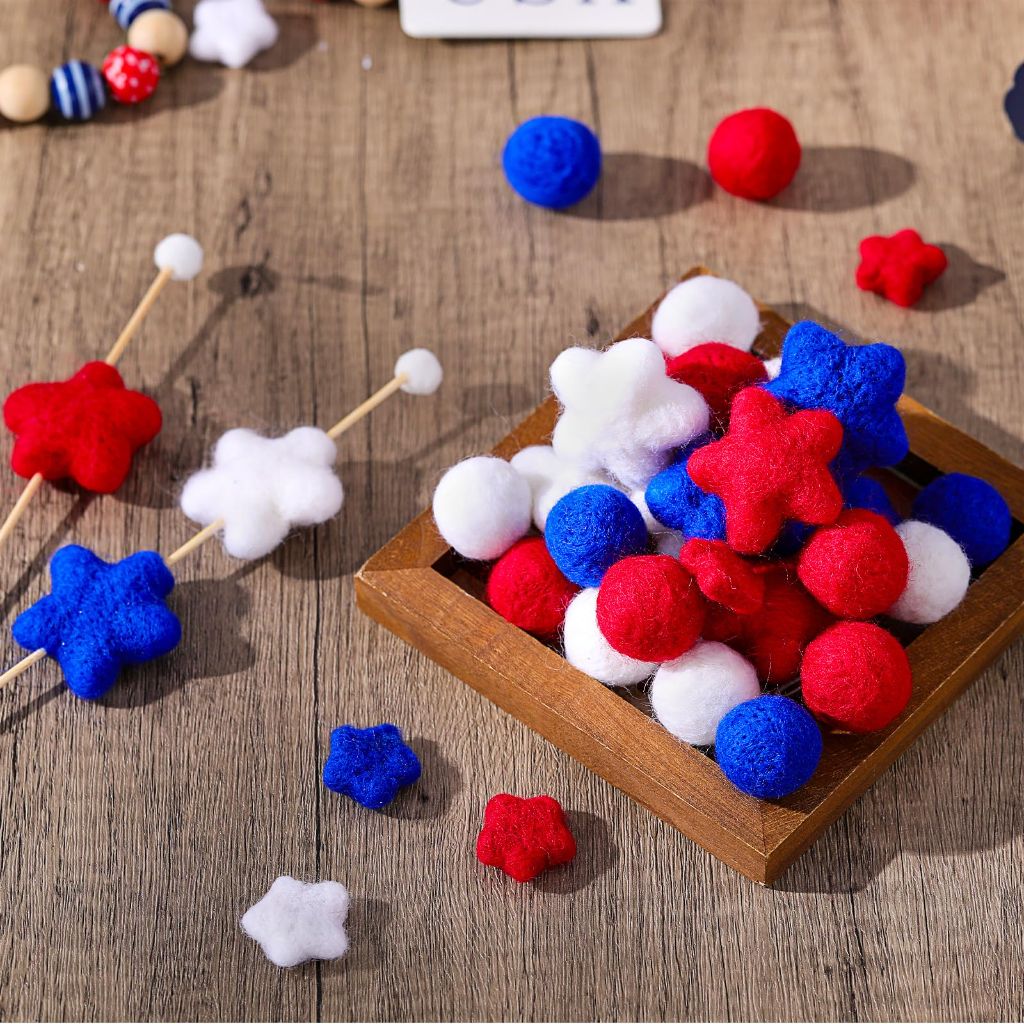 Mindsoft 36 Pcs Veterans Day Decor Vase