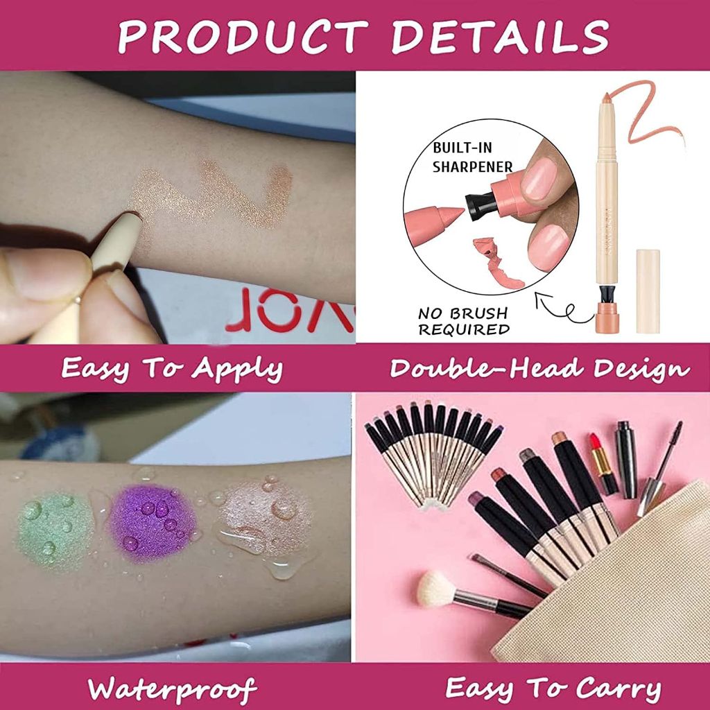 Brown Eyeshadow Stick,  16# Brown Shimmer)