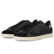 ECCO Street Lite Common Sneaker Women's Shoes Black/Black/Pure Silver : EU 41 (US Women's 10-10.5) M, Leather
