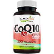 CoQ10 500mg, High Potency Coenzyme Q10 Supplement 200 Vegetarian Capsules (6 Month Supply)