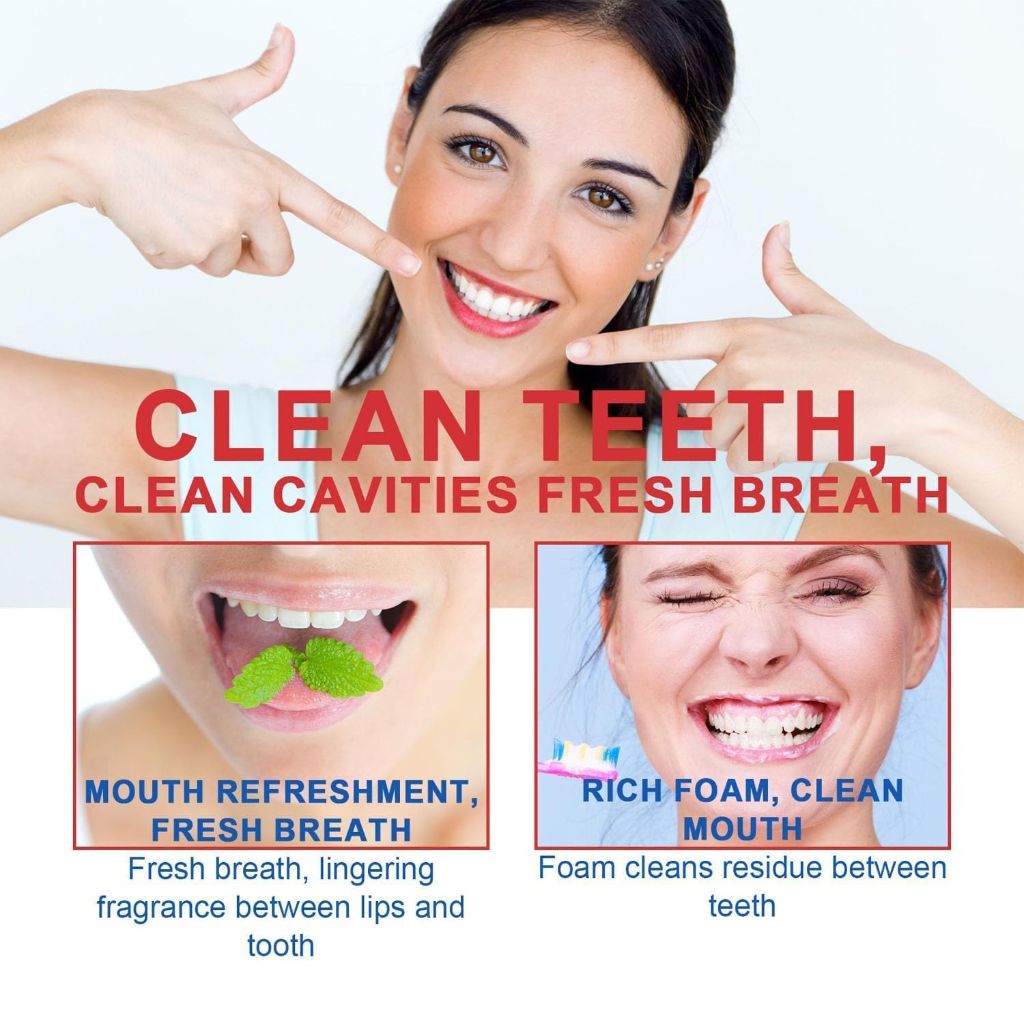 2Pcs Sp-8 Probiotics Whitening Toothpaste, Fresh Breath Fresh Mint Flavor