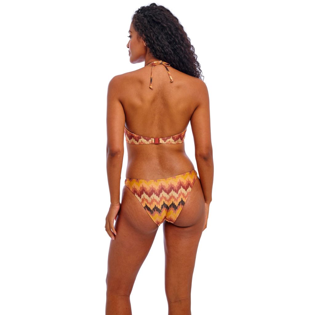 SZ 36D, Freya Swim Women's Arizona Wave Underwire Halter Bikini Top