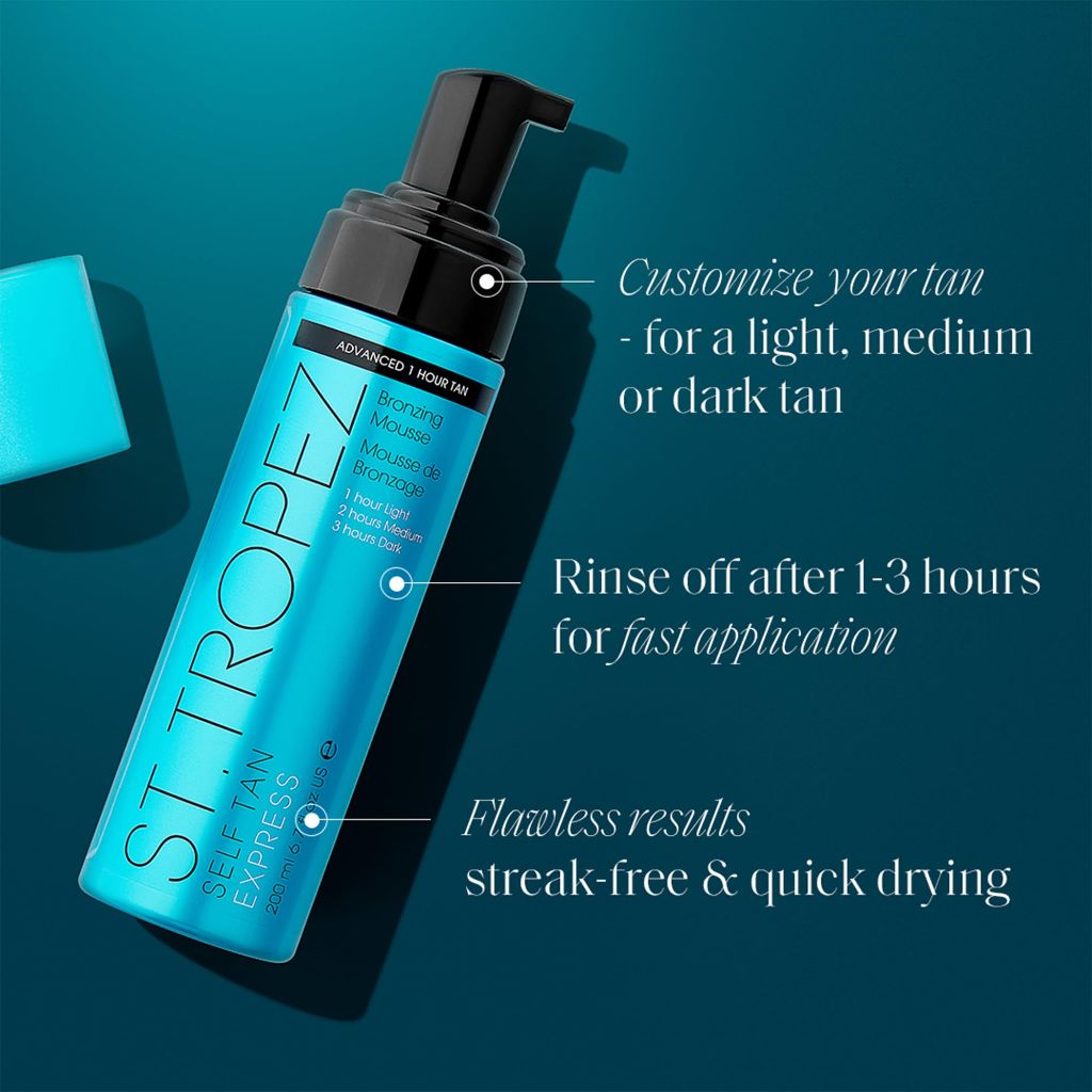 St.Tropez Express Tanning Mousse  6.7 fl oz