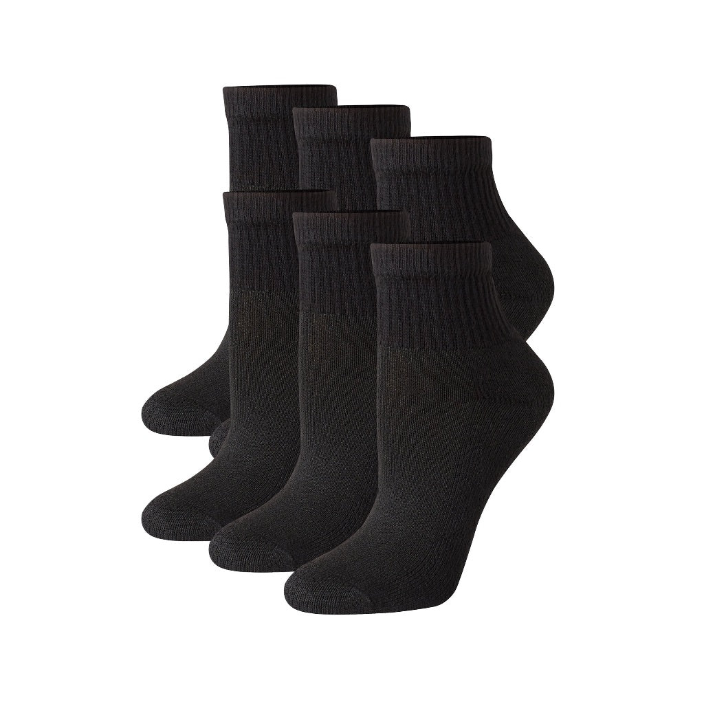 Hanes Womens Ankle Socks 6 Pack Comfort Toe Breathable Cool Comfort Wicking