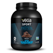 Vega Sport Plant-Based Protein Powder, Mocha, 4 Lb 3.9 Oz *Damaged Lid*