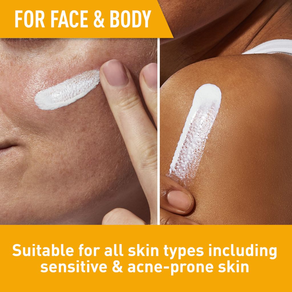 CeraVe Hydrating Sheer Sunscreen with SPF 30 for Face and Body Fragrance-Free, 3Oz