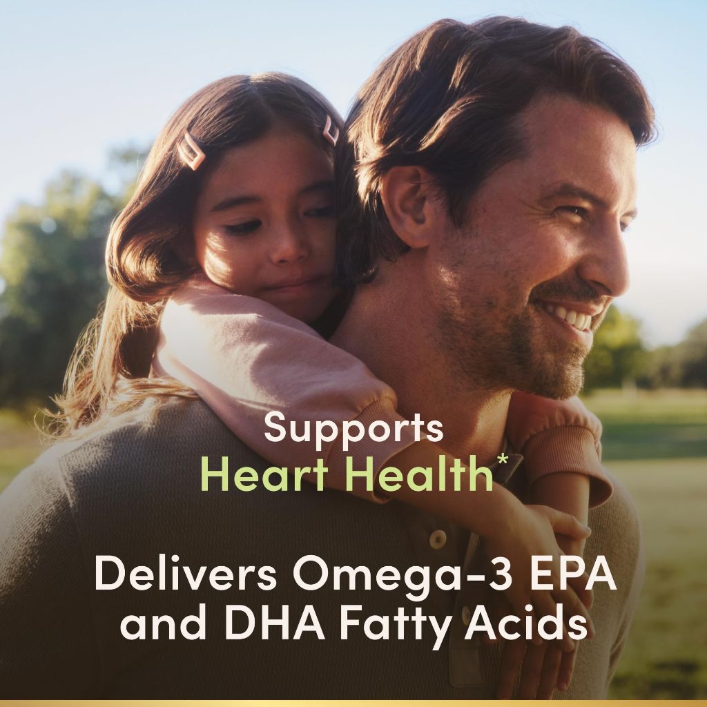 Nature's Bounty Fish Oil (1200mg) & Omega-3 (360mg) - 200 Softgels (2 Pack)