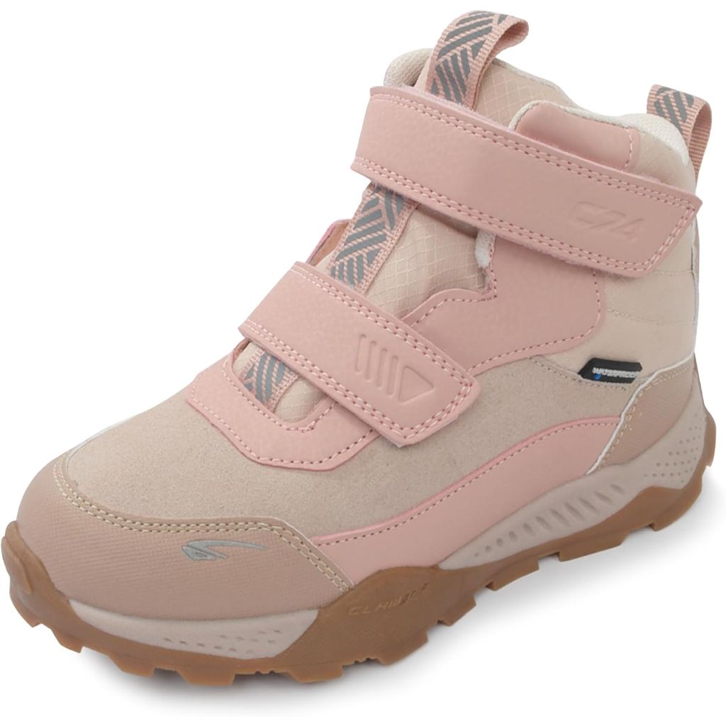 Toddler and Kids Hiking Boots - Waterproof, Slip-Resistant, Durable Outdoor Boots for Adventures and Play - Comfortable Multi-Terrain Shoes