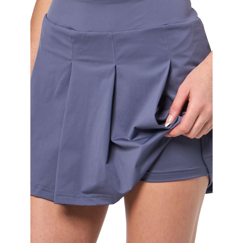 Adidas Women's Ultimate365 Tour TWISTKNIT Pleated Skort, Collegiate Navy, X-Large