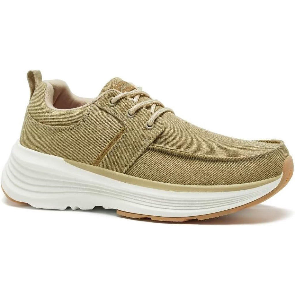 XPACS Men's Resilience Orthopedic Slip-On Sneakers - Camel, Size 10