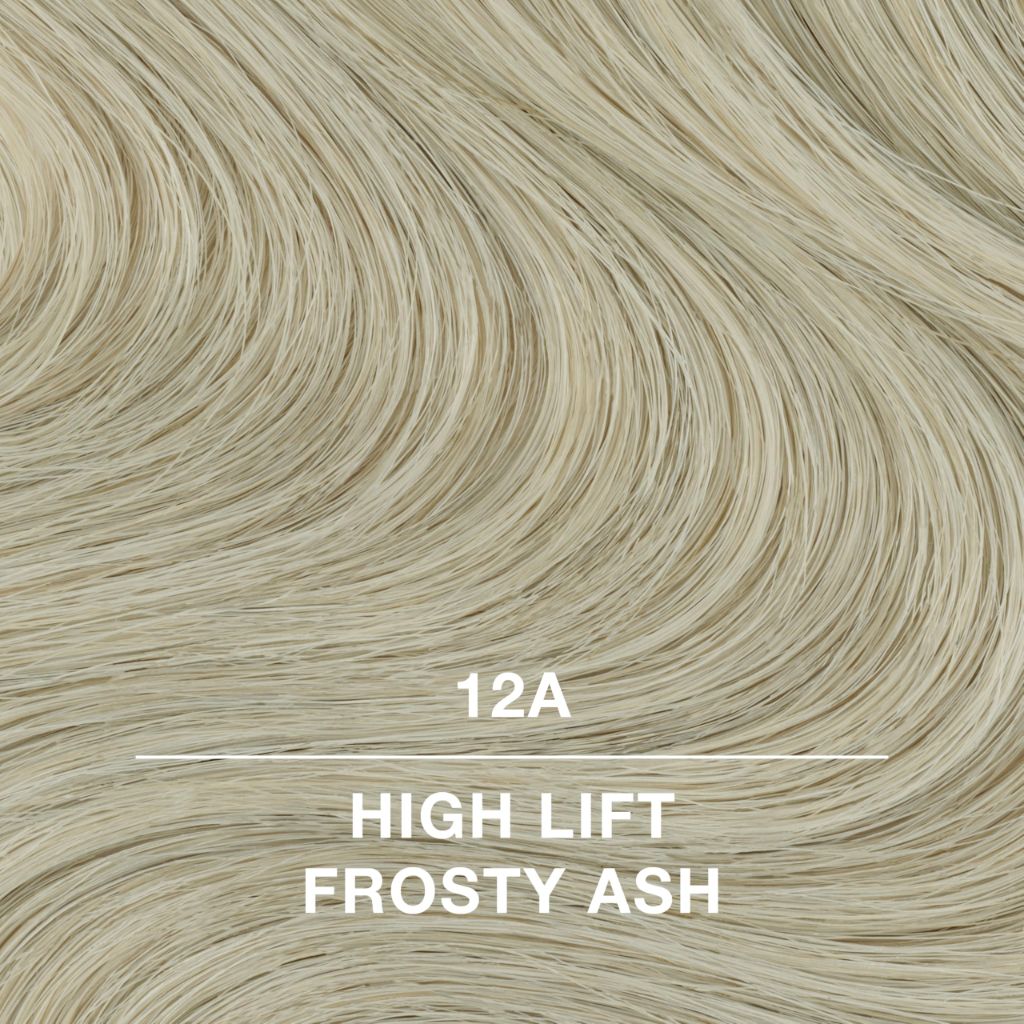 COLORCHARM Permanent Cream Hair Color, 12A High Lift Frosty Ash, 2 oz.