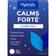 Hyland's Calms Forte Tablets, Natural Relief of Nervous Tension and Occasional Sleeplessness, 100 Count