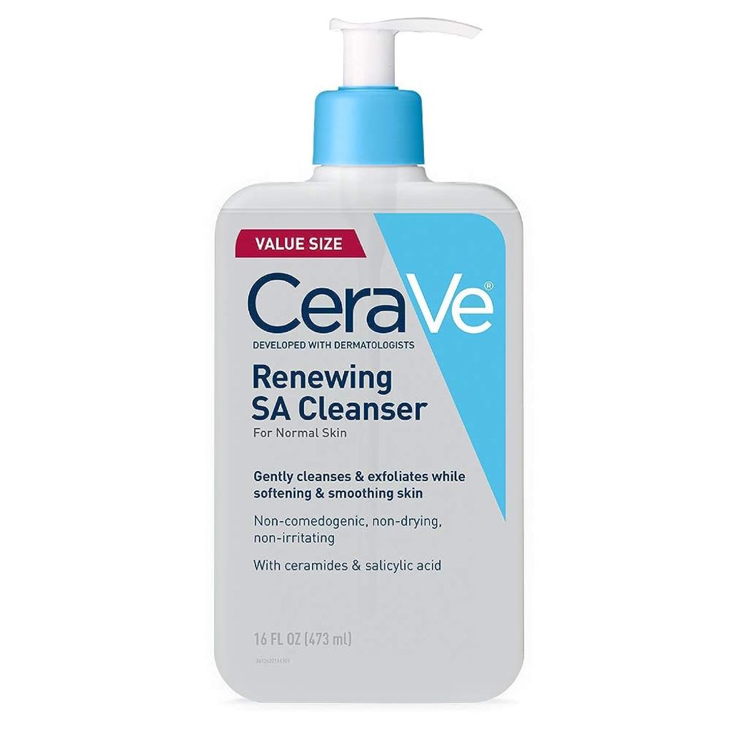 CeraVe Renewing Salicylic Acid Cleanser,16 Ounce